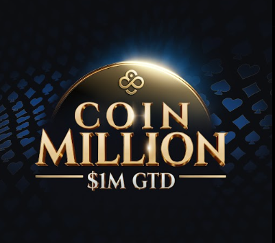 CoinMillion — 每个星期日在 CoinPoker 保底 $1M