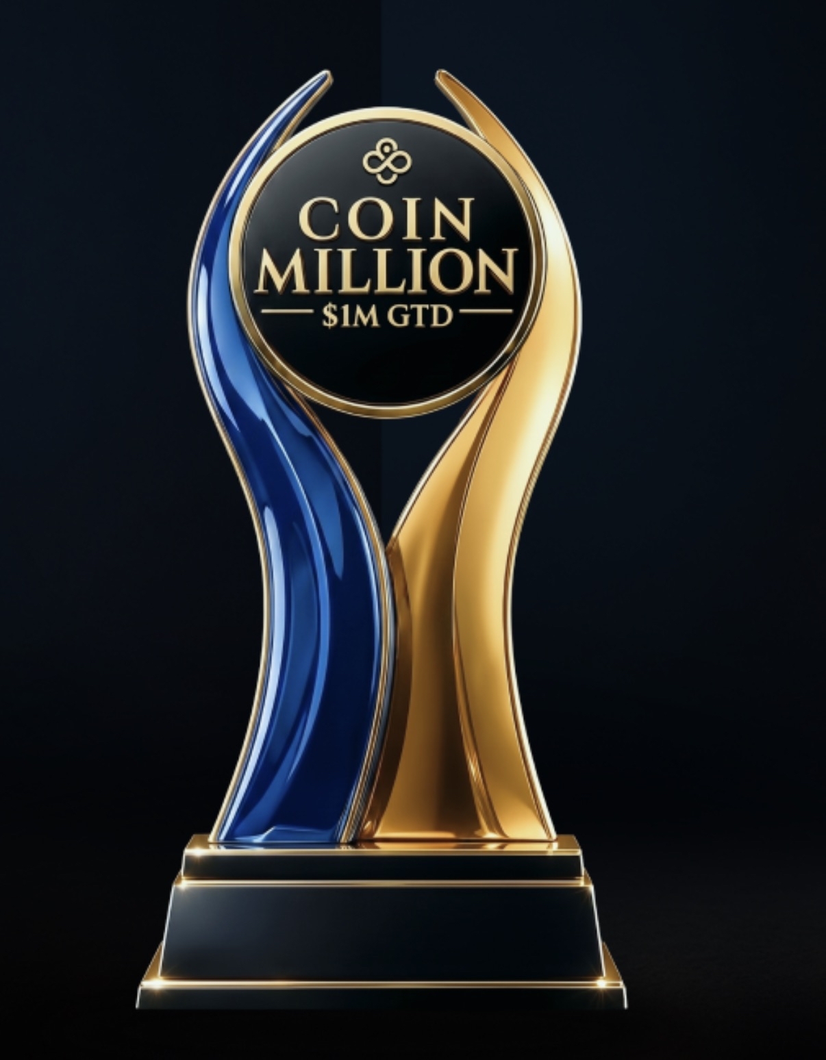 CoinMillion 冠军奖杯